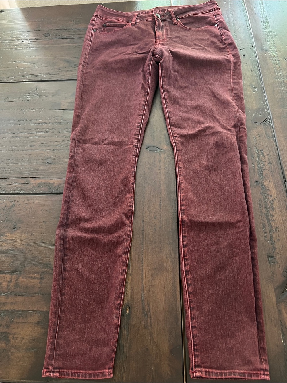 Articles Of Society Women's Wine Skinny Jeans